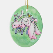 Fox Keramisch Ornament (Rechts)