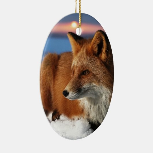 Fox Keramisch Ornament (Rechts)