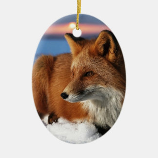 Fox Keramisch Ornament