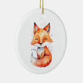Fox Keramisch Ornament (Rechts)