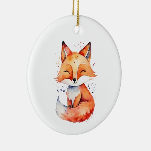 Fox Keramisch Ornament (Rechts)