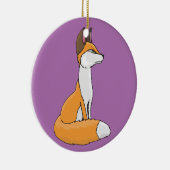 Fox Keramisch Ornament (Rechts)