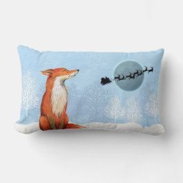 Fox-kerstpiloot Kussen