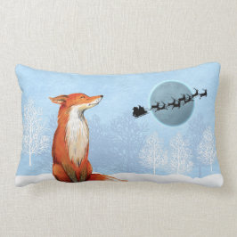 Fox-kerstpiloot Kussen