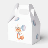 Fox Kids Birthday Party Bedankdoosjes (Achterkant)