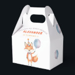 Fox Kids Birthday Party Bedankdoosjes<br><div class="desc">Waterverf verjaardagsfeestje! Een schattige vos in party pet thema Verjaardag. De uitnodiging is geschikt voor de leeftijd van elk kind,  stel een andere geboortedatum in. Je kind wordt een of twee,  drie,  vier of vijf jaar oud enzovoort.</div>