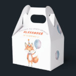 Fox Kids Birthday Party Bedankdoosjes<br><div class="desc">Waterverf verjaardagsfeestje! Een schattige vos in party pet thema Verjaardag. De uitnodiging is geschikt voor de leeftijd van elk kind,  stel een andere geboortedatum in. Je kind wordt een of twee,  drie,  vier of vijf jaar oud enzovoort.</div>