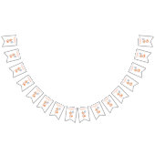 Fox Kids Birthday Party Vlaggetjes (Alle)