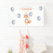Fox Kids Verjaardagsfeestje Spandoek (Insitu)
