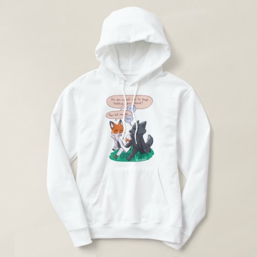 fox Kim Dokja en wolf Yoo Jonghyuk Hoodie (Design voorkant)