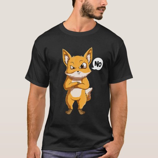 Fox Kinder meisjesjongens T-shirt (Voorkant)