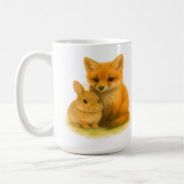 Fox Kit & Bunny Buddies Koffiemok