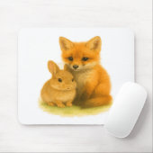 Fox Kit & Bunny Buddies Muismat (Met muis)