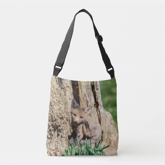 Fox Kit in de Hudson-vallei Crossbody Tas (Voorkant)
