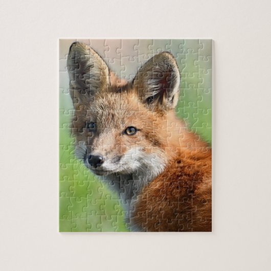 Fox Kit Puzzle (110 stuks) Legpuzzel (Verticaal)