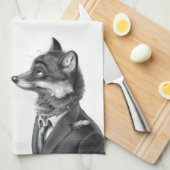 Fox Kitchen Towel (profiel) Theedoek (Quarter Fold)