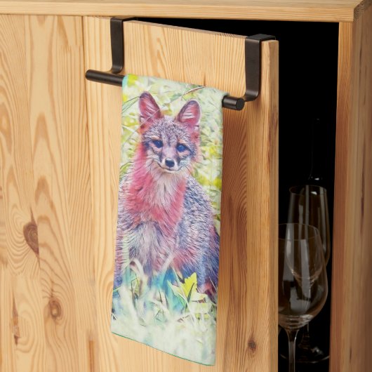 Fox Kitchen Towel Theedoek (Derde Gevouwen)