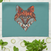 Fox Kitchen Towel Theedoek (Gevouwen)