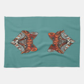 Fox Kitchen Towel Theedoek (Horizontaal)