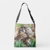 Fox Kits in de Hudson-vallei Crossbody Tas (Achterkant)