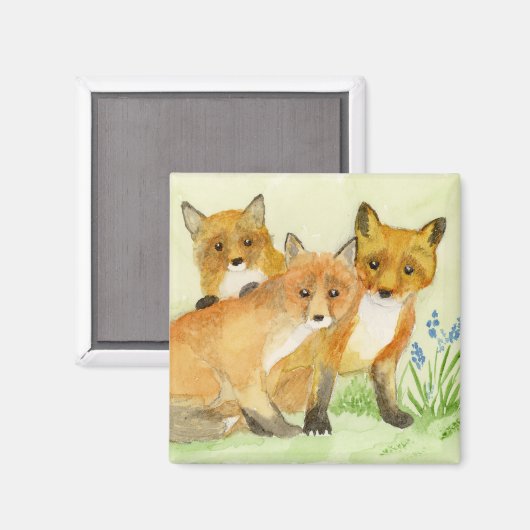 Fox Kits Magneet (Voorkant / Achterkant)