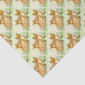 Fox Kits Tissuepapier (Detail)