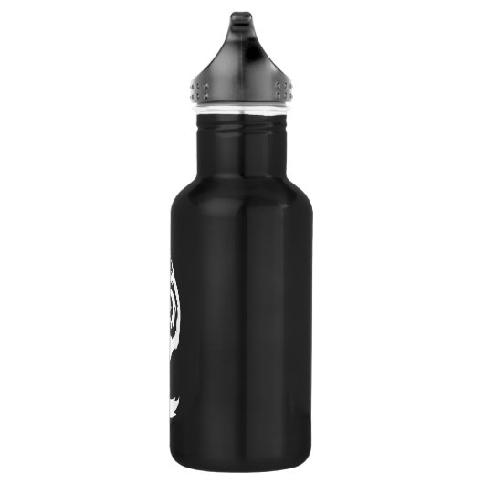 Fox Kitsune Tribal met Spirit Lantern Waterfles (Rechts)