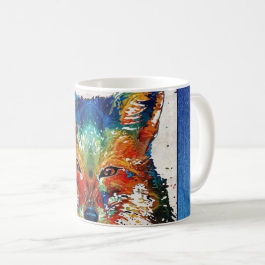 Fox Koffiemok (Voorkant rechts)