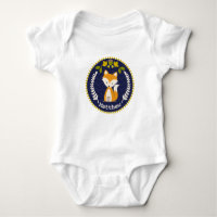 Fox Krans Gepersonaliseerde Baby Boy