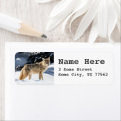 Fox-labels met standaard retouradres etiket (Insitu)