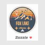 Fox Lake, Alberta Sticker (Vel)