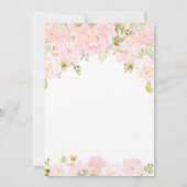 Fox-lamp voor meisjes - Invitaties Kaart (Achterkant)