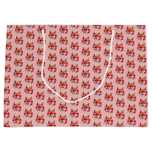Fox Large Gift Bag Groot Cadeauzakje (Voorkant)