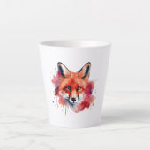 Fox Latte Mug Mok (Voorkant)