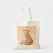 Fox Le Petit Prince schattig Tote Bag (Voorkant)