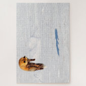 Fox Leap | Yukon, Canada Legpuzzel (Verticaal)