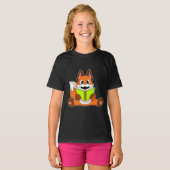 Fox Leesboek T-shirt (Voorkant volledig)