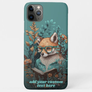 Fox Leesboek Wildflower Cottagecore Bloemstuk Aang Case-Mate iPhone Case