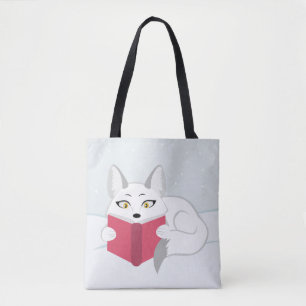 Fox lezen tote bag