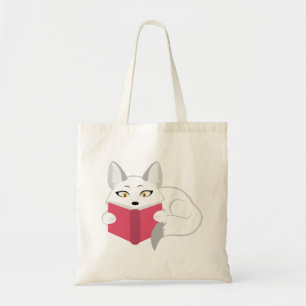 Fox lezen tote bag