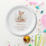 Fox lezen van een boek hoofdstuk een 1e verjaardag papieren bordje<br><div class="desc">Woodland Fox Lezen van een boek Storybook 1st Birthday. Met een schattige rode vos die een boek leest De sjablonen zijn klaar voor u om aan te passen en te personaliseren met uw feestgegevens. Als u de kleur of stijl van het lettertype wilt wijzigen, klikt u op de knop Verder...</div>