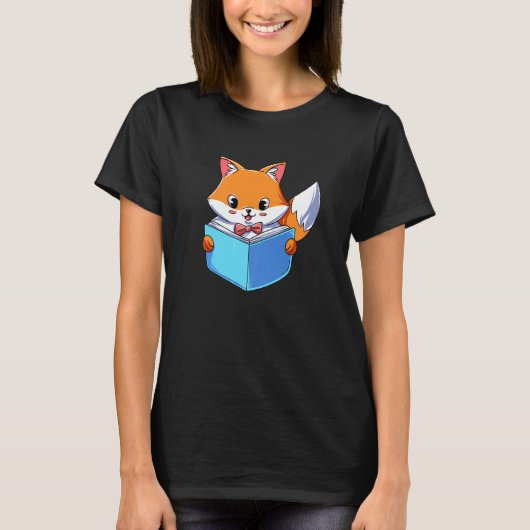 Fox Lezer Boeklezer T-shirt (Voorkant)