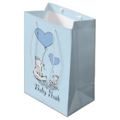 Fox Liefde Gift Bag Medium Cadeauzakje (Voorkant Gekanteld)