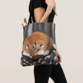 Fox Liefde op Stone Haven Tote Bag (Dichtbij)