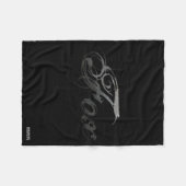 Fox Logo Fleece Deken (Voorkant (Horizontaal))