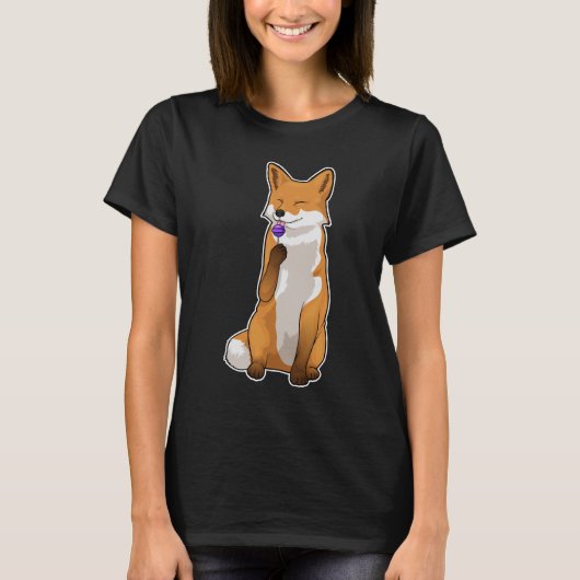 Fox Lollipop T-shirt (Voorkant)
