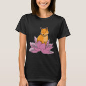 Fox Lotus bloem T-shirt (Voorkant)