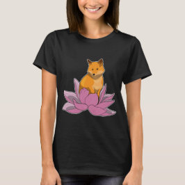 Fox Lotus bloem T-shirt