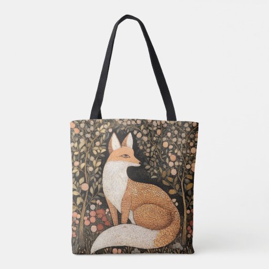 Fox Love Tote Bag (Achterkant)