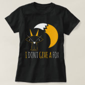 Fox Lover I Dont Geef Een Fox Abstract Potloodteke T-shirt (Design voorkant)